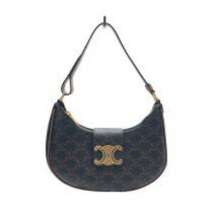 Celine Ava Triomphe Bag Tan Canvas